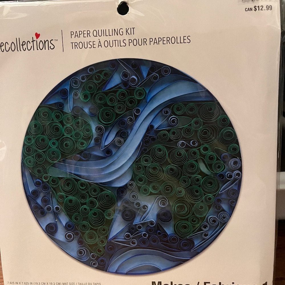 Paper quilling kit - Earth
